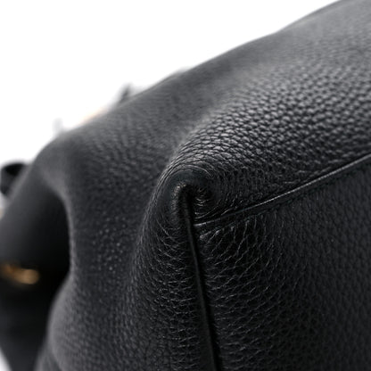Gucci Pebbled Calfskin Medium Soho Chain Shoulder Bag Black 8 of 15