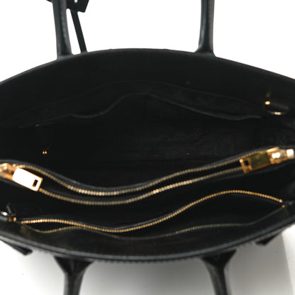 Saint Laurent Suede Calfskin Small Sac De Jour Black 5 of 11