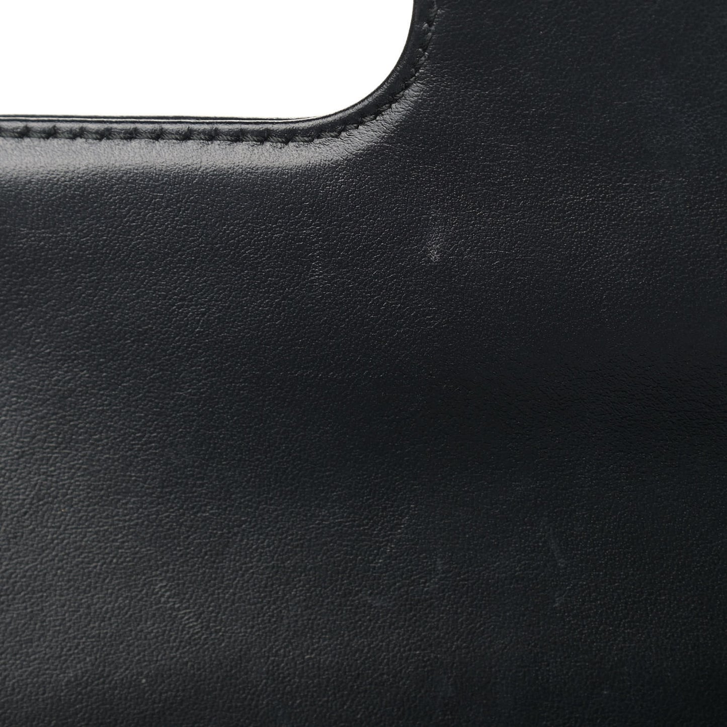 Soft Calfskin Impunture Diagramme Medium Chain Flap Shoulder Bag Black
