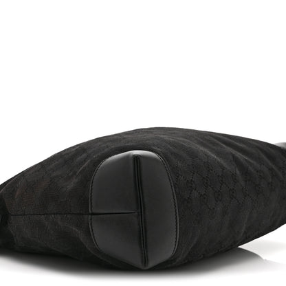 Gucci Monogram Canvas Messenger Bag Black 10 of 12