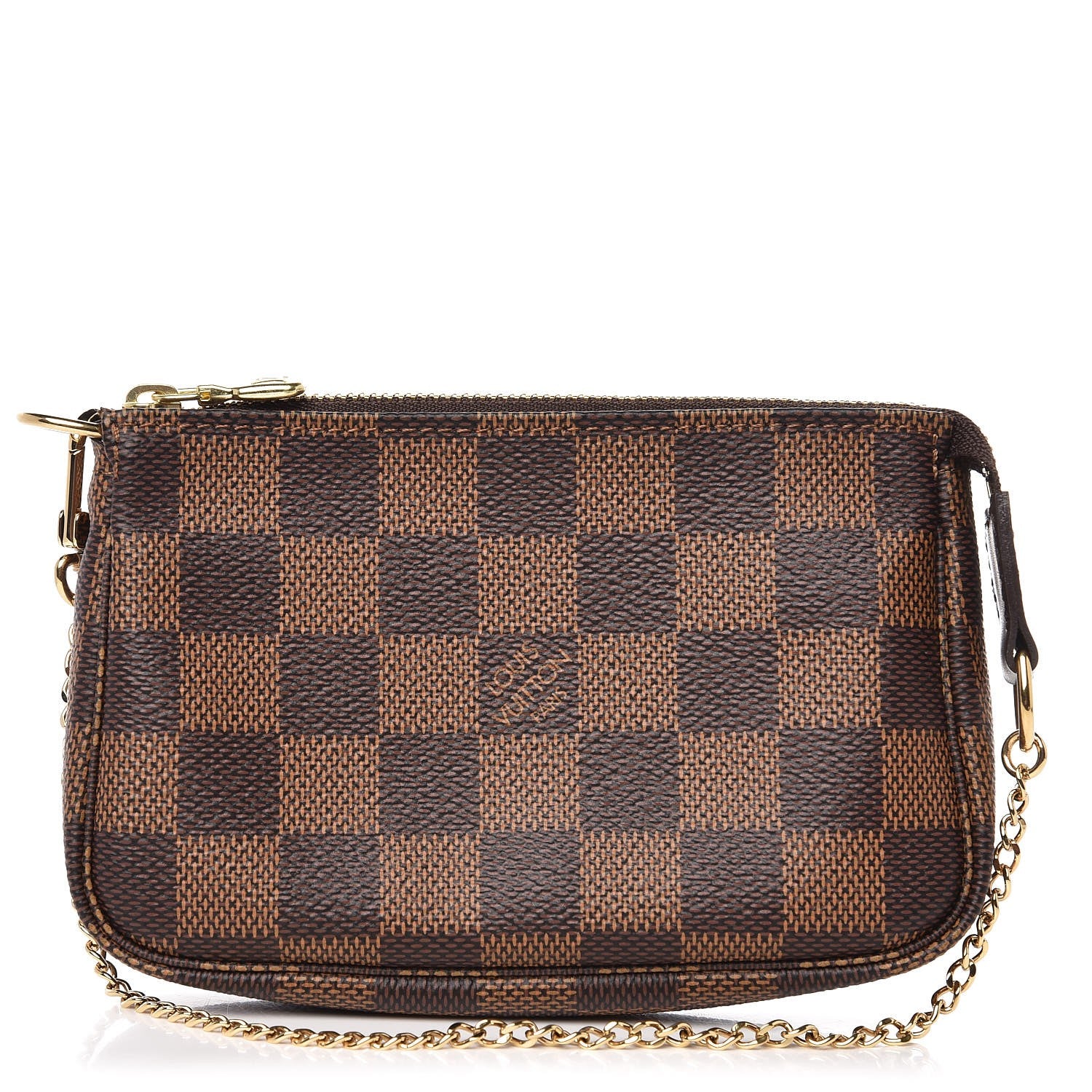 Louis Vuitton Damier Ebene Mini Pochette Accessories 1 of 7