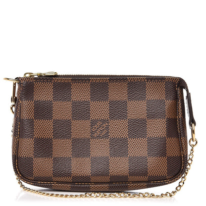 Louis Vuitton Damier Ebene Mini Pochette Accessories 1 of 7