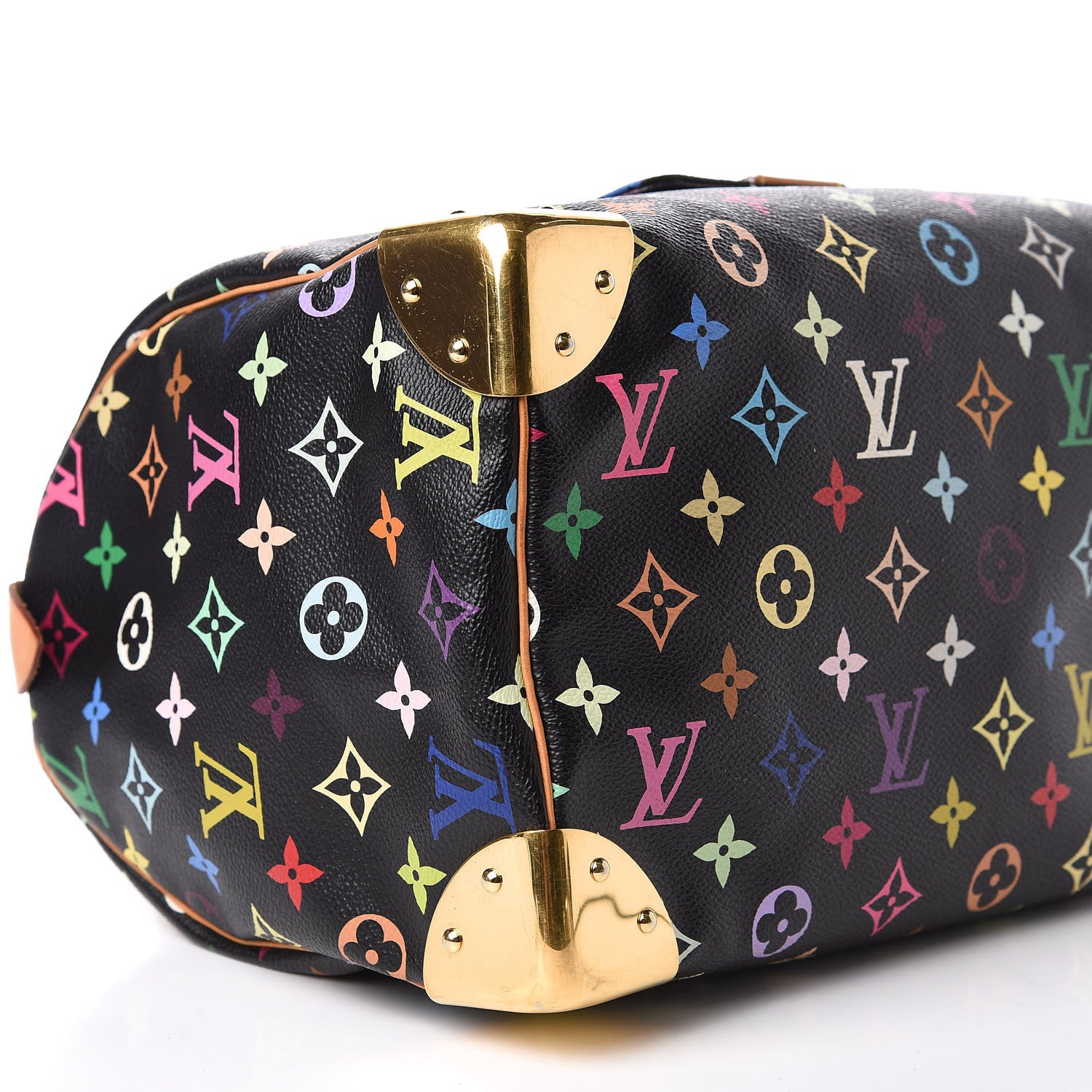 Louis Vuitton Monogram Multicolor Speedy 30 Black 6 of 10