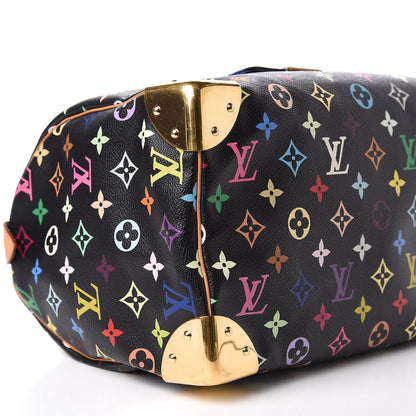 Louis Vuitton Monogram Multicolor Speedy 30 Black 6 of 10