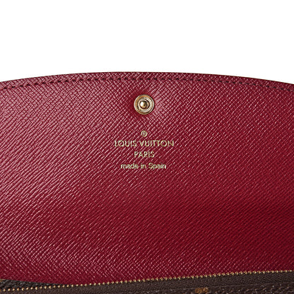 Louis Vuitton Monogram Emilie Wallet Fuchsia 6 of 6