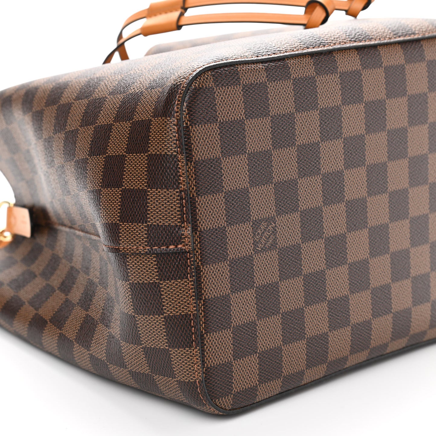 Damier Ebene Neonoe MM Safran