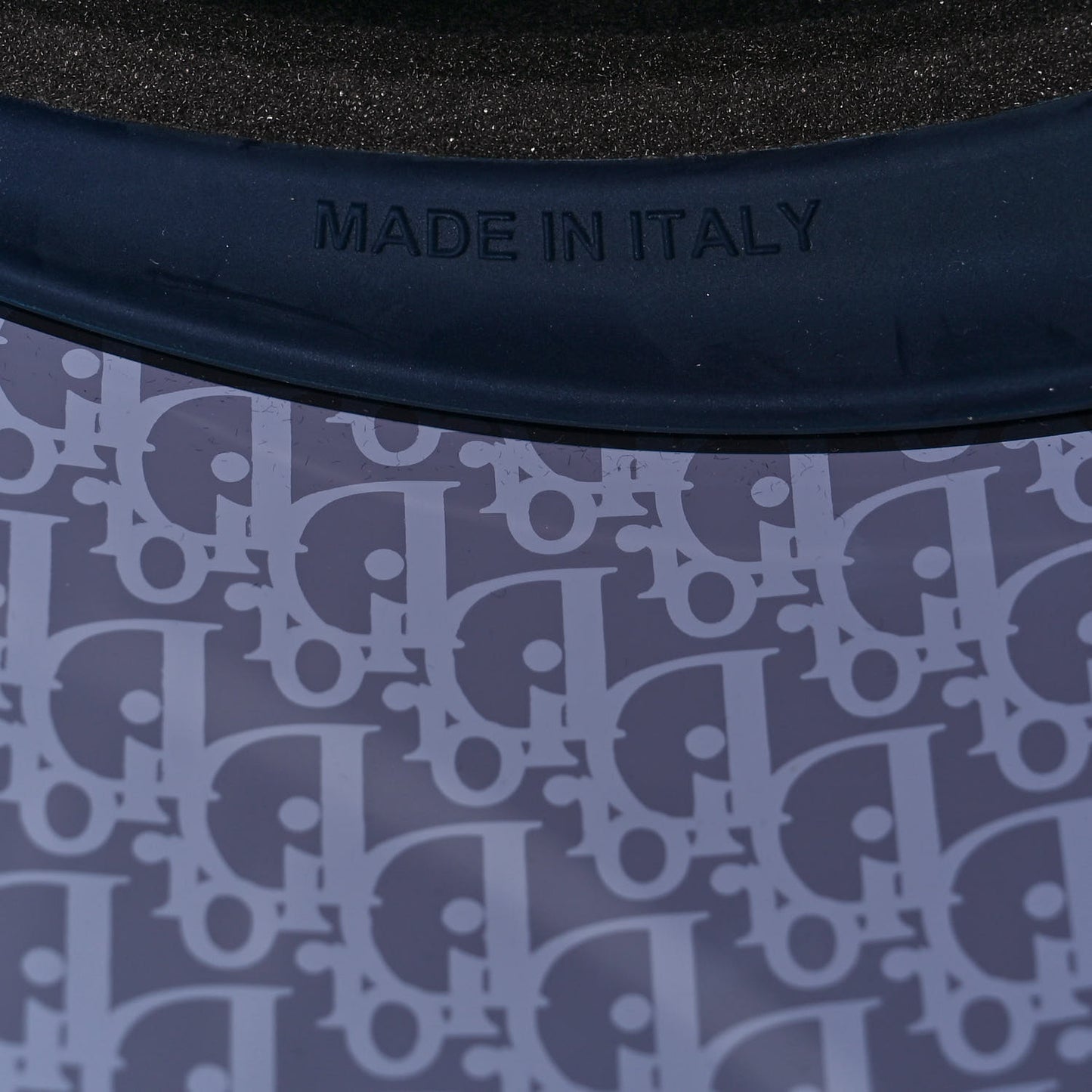 Oblique DiorClub V1U Sun Visor Blue