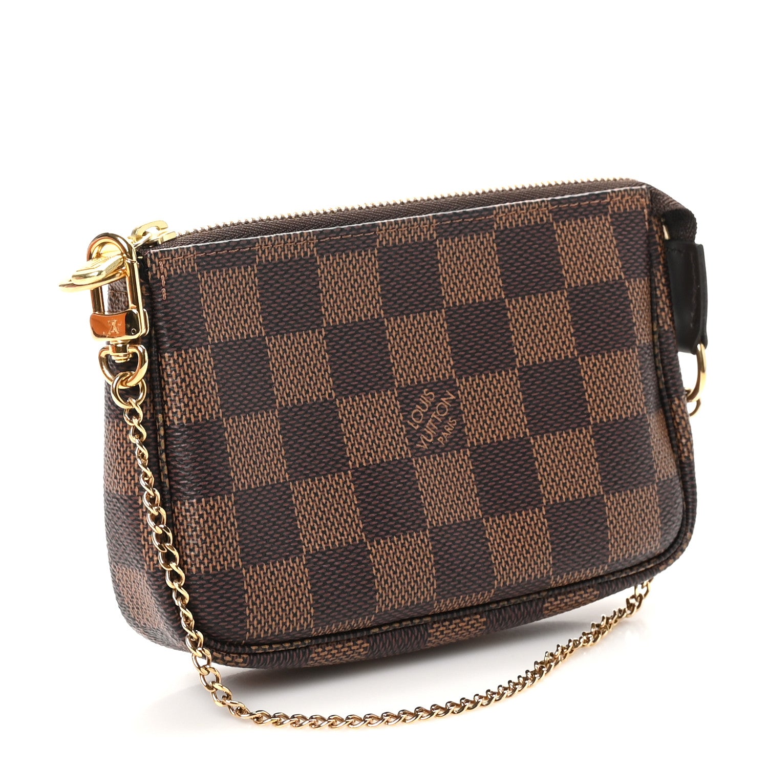 Louis Vuitton Damier Ebene Mini Pochette Accessories 3 of 11