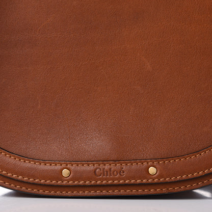 Chloe Calfskin Suede Medium Nile Bracelet Bag Caramel 14 of 14