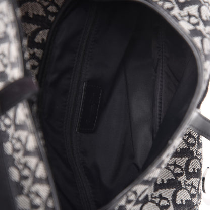 Christian Dior Monogram Double Saddle Bag Black 5 of 7