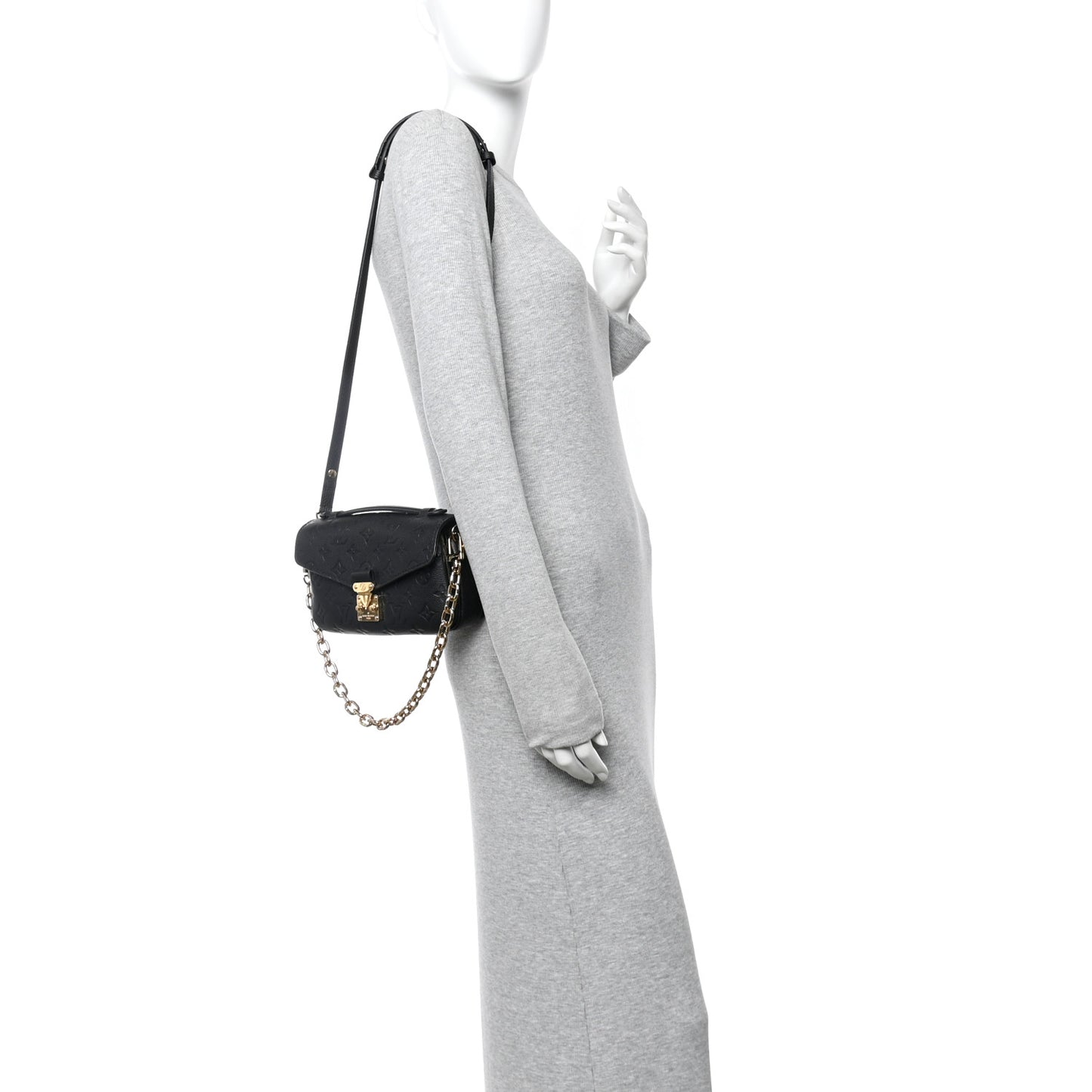 Empreinte Pochette Metis East West Black