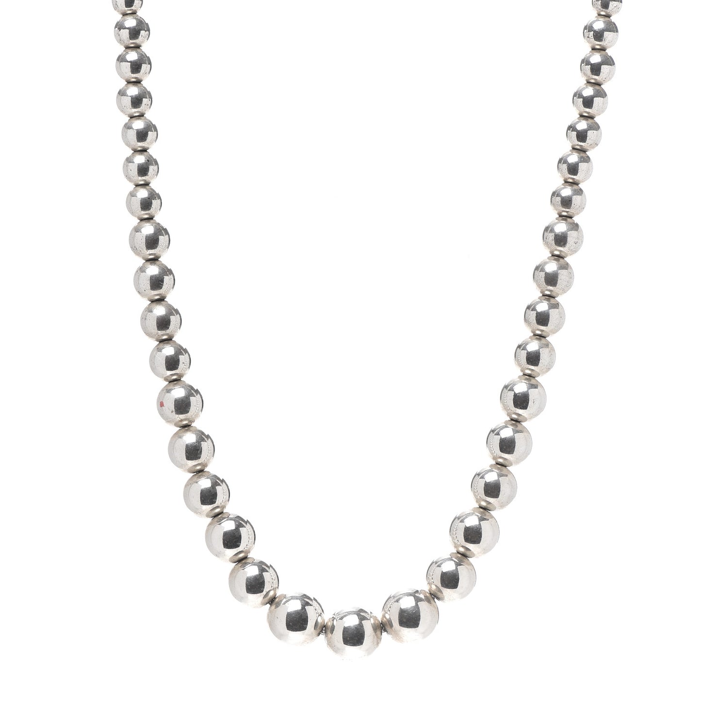 Sterling Silver HardWear Graduated Ball Necklace