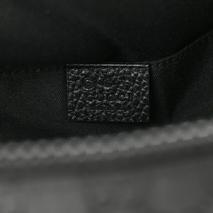 Gucci Nylon Monogram Fanny Pack Belt Bag Black 6 of 10