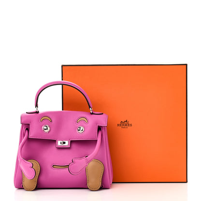 Hermes Swift Quelle Idole Kelly Doll Handbag Magnolia Biscuit 11 of 11