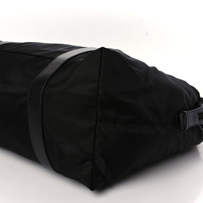 Prada Tessuto Nylon Saffiano Carry On Travel Bag Black 7 of 8