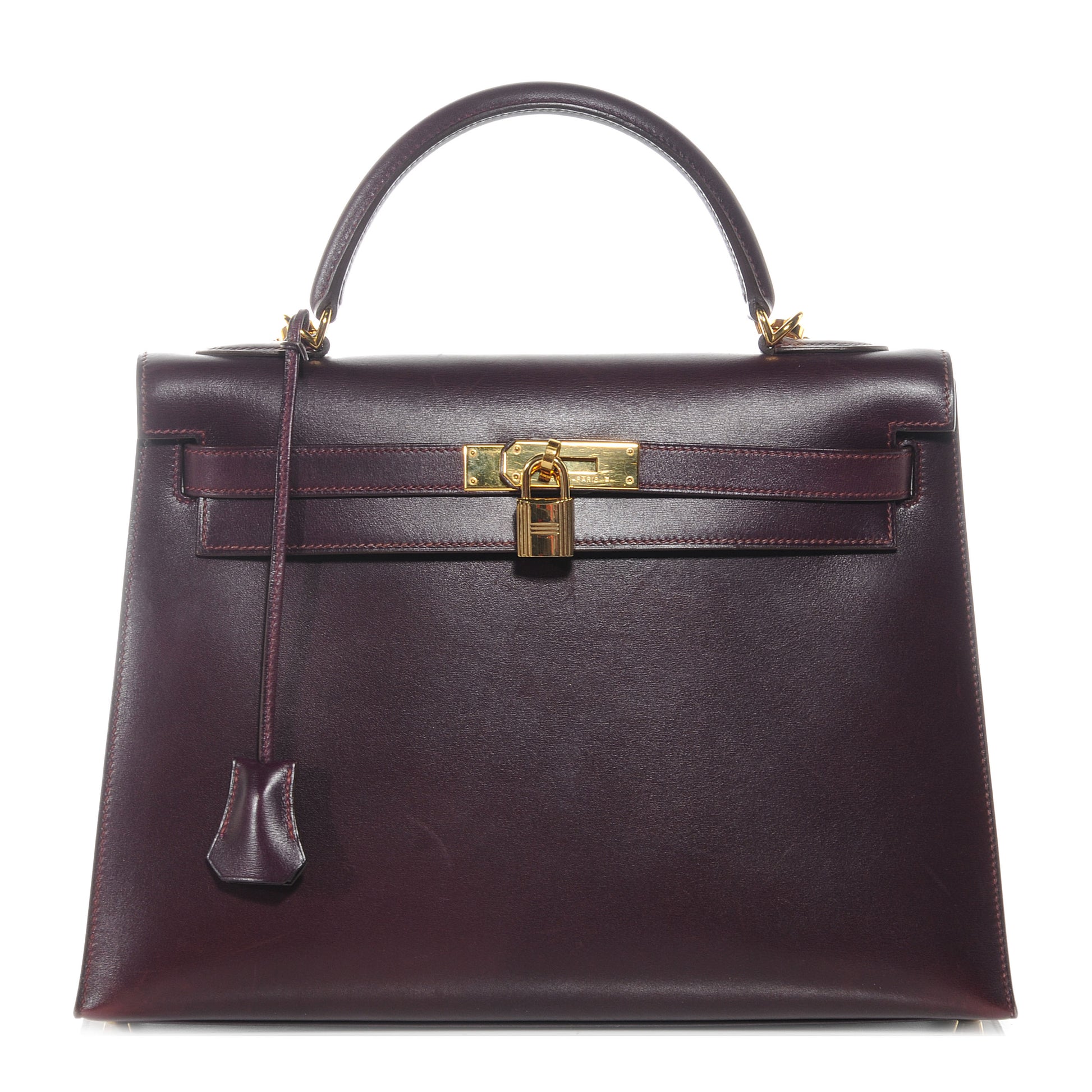 Hermes Box Kelly Sellier 32 Quetsche 1 of 9