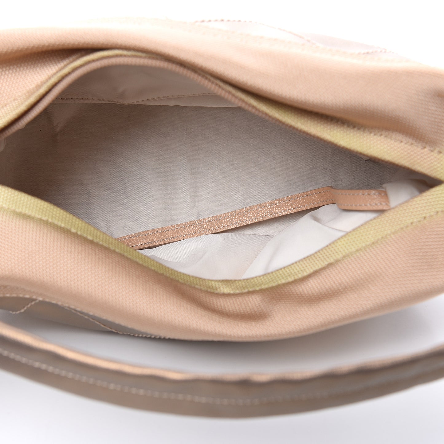 Coated Canvas Paris Biarritz Hobo Gold