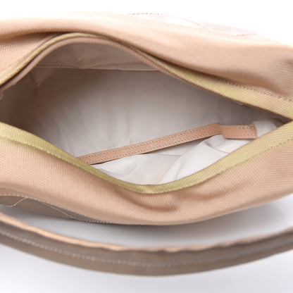 Chanel Coated Canvas Paris Biarritz Hobo Gold 5 of 10
