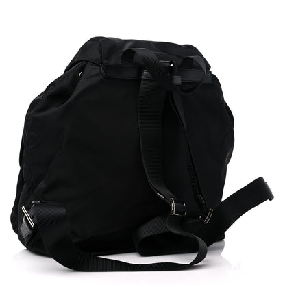 Prada Tessuto Nylon Saffiano Medium Backpack Black 4 of 10