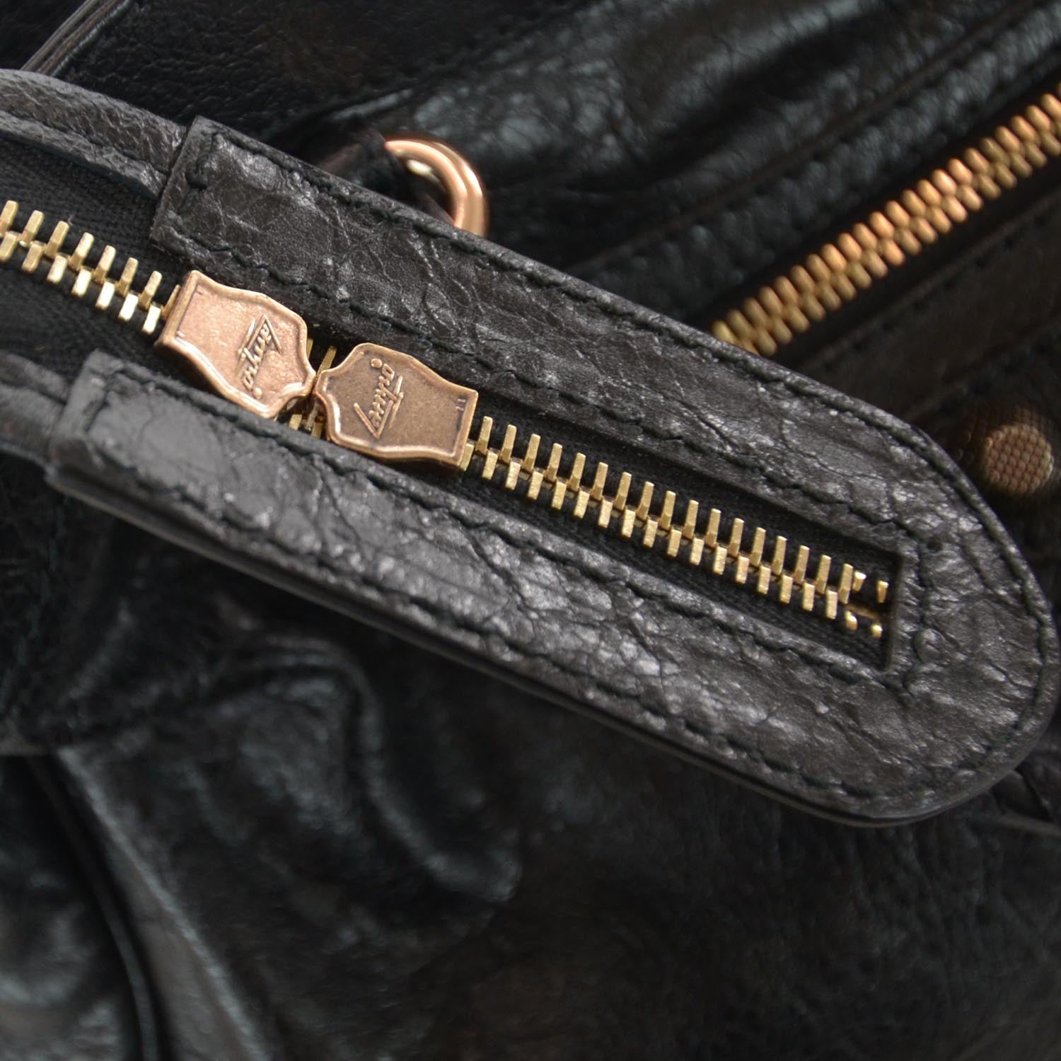 Balenciaga Agneau Giant 12 Rose Gold Hardware Velo Black 5 of 10