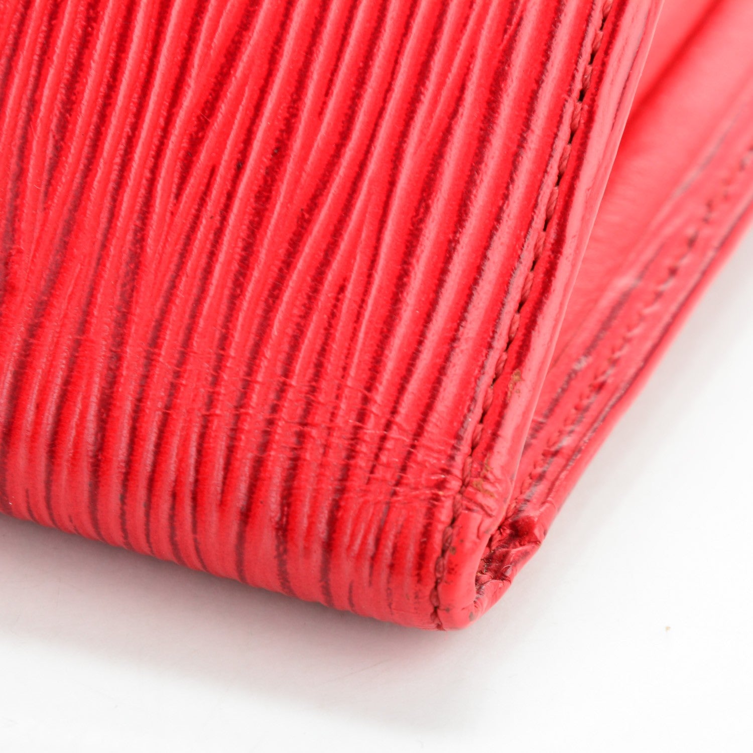 Louis Vuitton Epi Porte-Billets Cartes Credit Monnaie Wallet Rouge 9 of 9