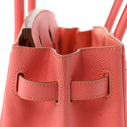 Hermes Epsom Birkin 30 Flamingo 11 of 15