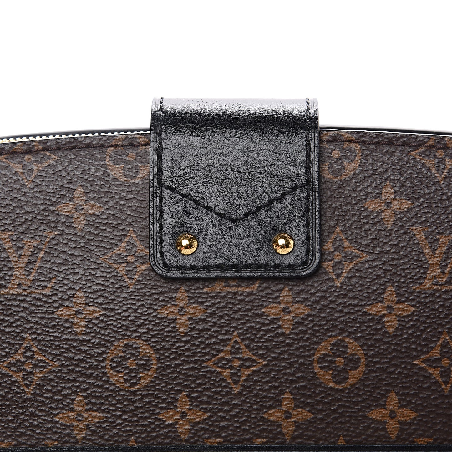 Reverse Monogram Trunk Clutch