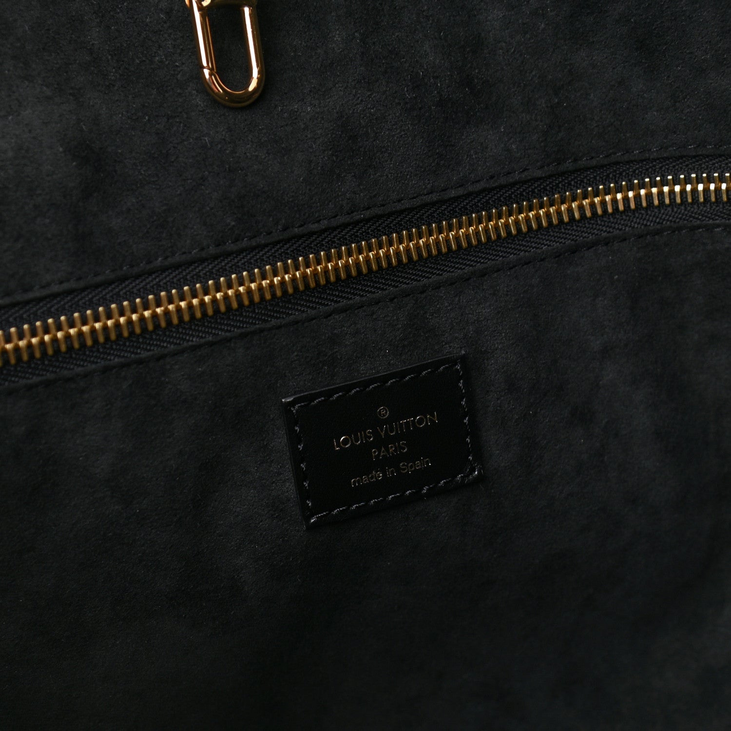 Louis Vuitton Empreinte Monogram Giant Broderies Neverfull MM Cream Black 5 of 9