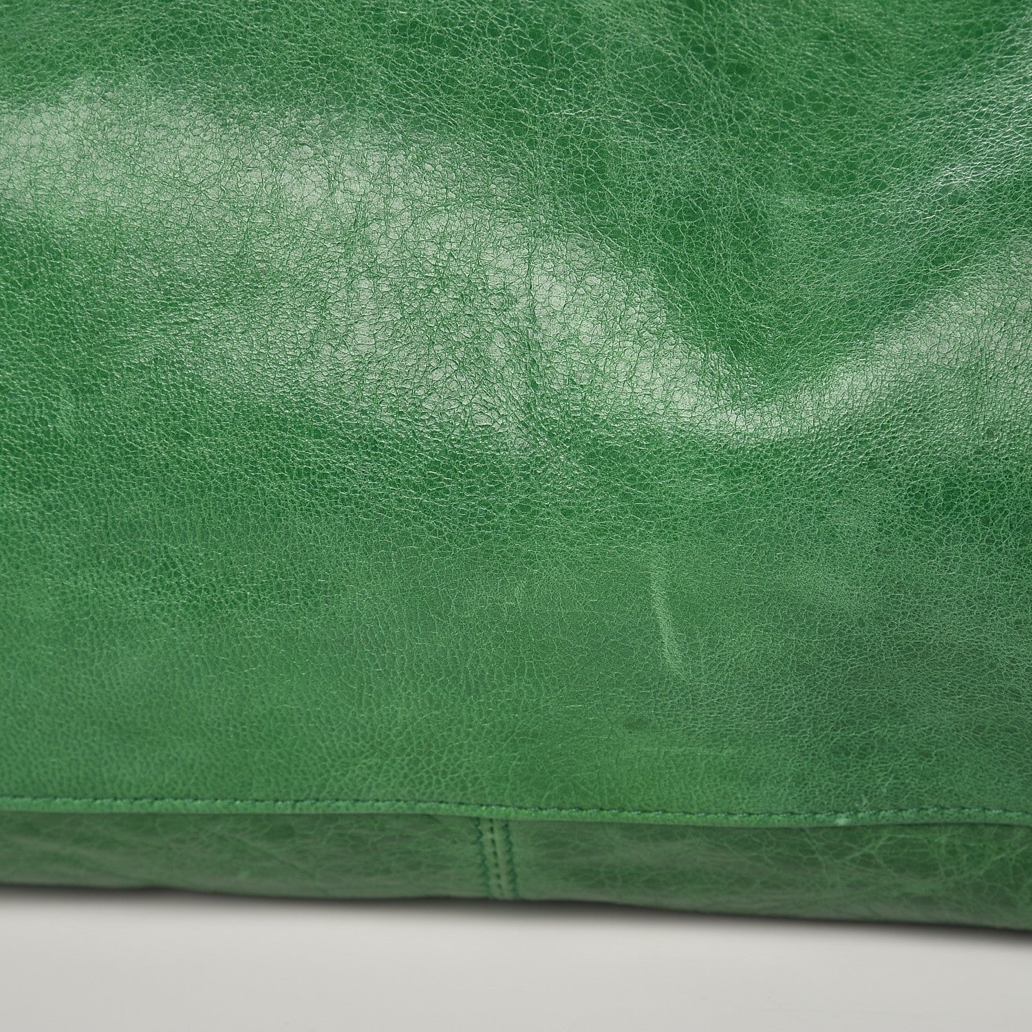 Balenciaga Agneau Classic Hardware Work Vert Trefle 9 of 12