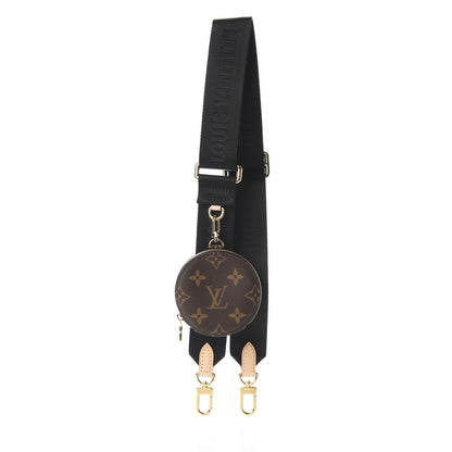Louis Vuitton Monogram Multi Pochette Accessories Bandouliere Shoulder Strap Black 1 of 6