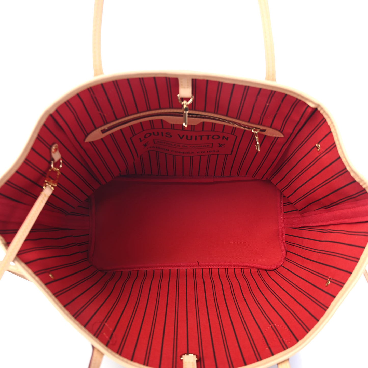 Monogram Neo Neverfull MM Cherry