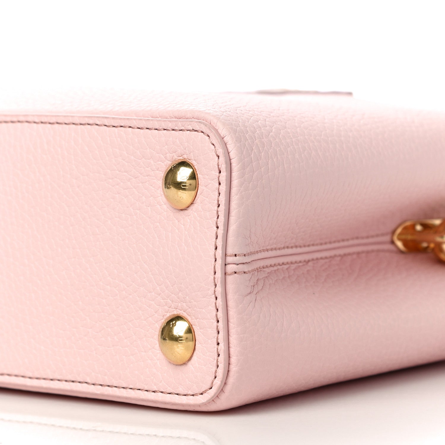 Louis Vuitton Taurillon Capucines BB Rose Jasmin 8 of 8