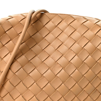 Bottega Veneta Nappa Intrecciato Small Loop Camera Bag Almond 7 of 9