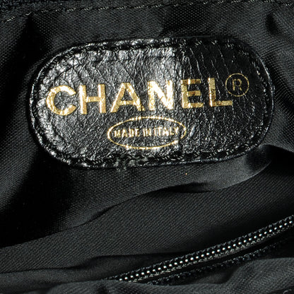 Chanel Lambskin CC Tassel Shoulder Bag Black 6 of 7