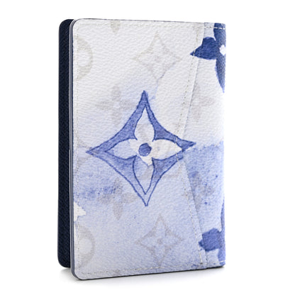 Louis Vuitton Monogram Watercolor Pocket Organizer Blue 3 of 7