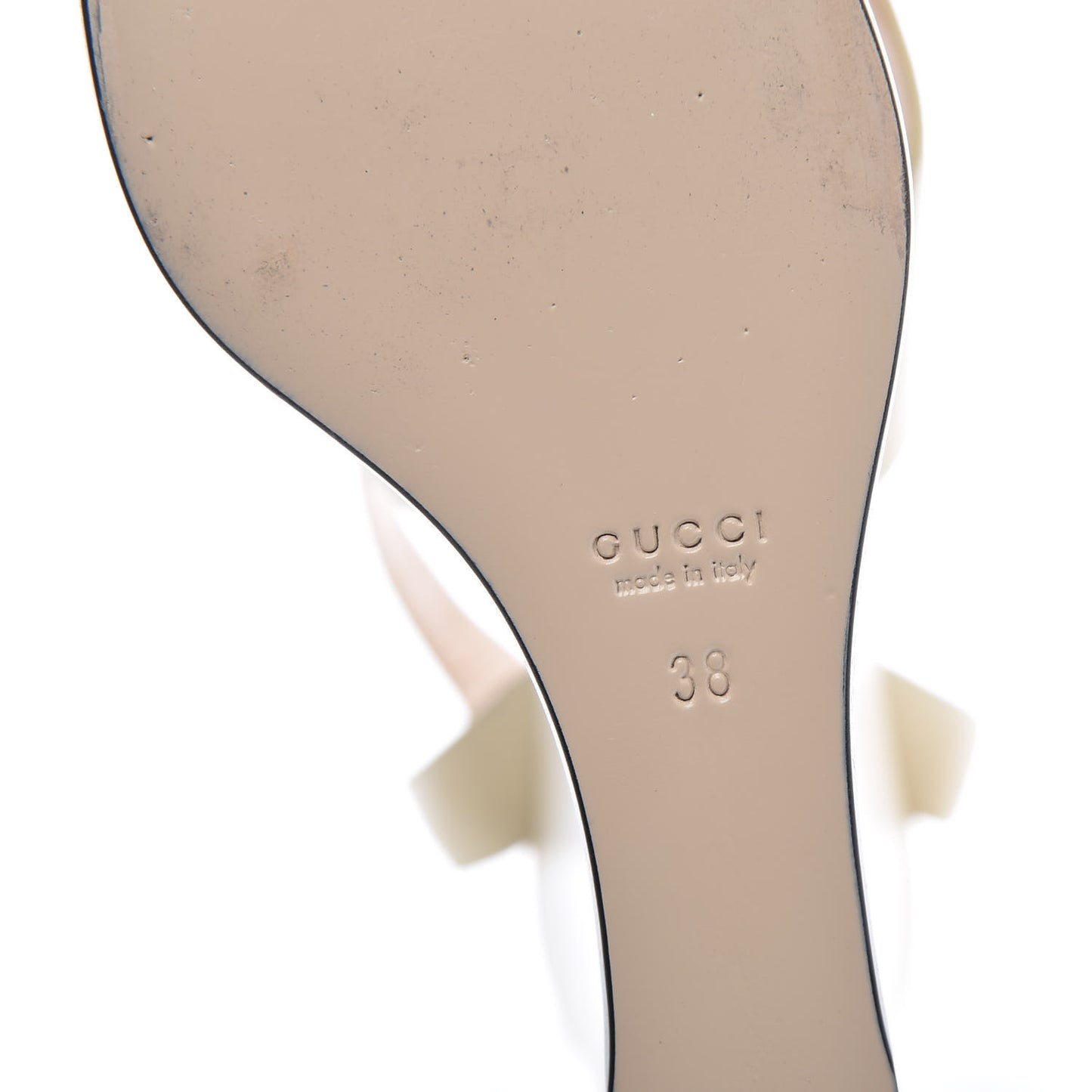 Calfskin Sally Platform Wedges 38 Ivory
