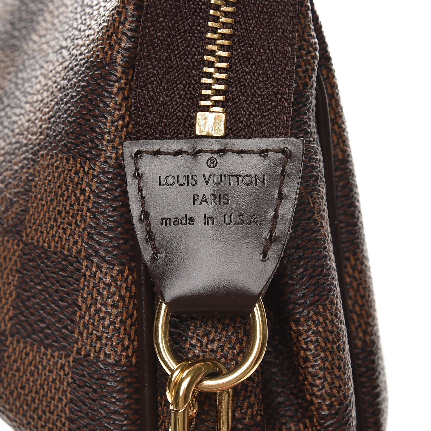 Damier Ebene Eva Clutch