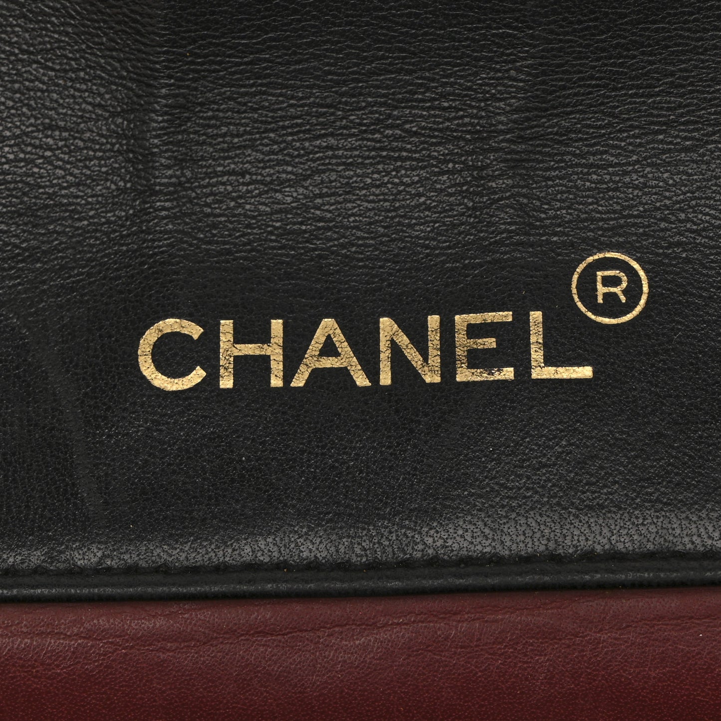 Lambskin Quilted Half Moon Flap Black