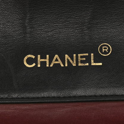 Chanel Lambskin Quilted Half Moon Flap Black 6 of 14