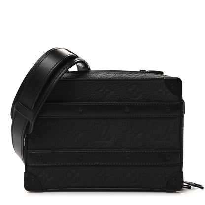 Louis Vuitton Taurillon Monogram Soft Trunk Black 1 of 10