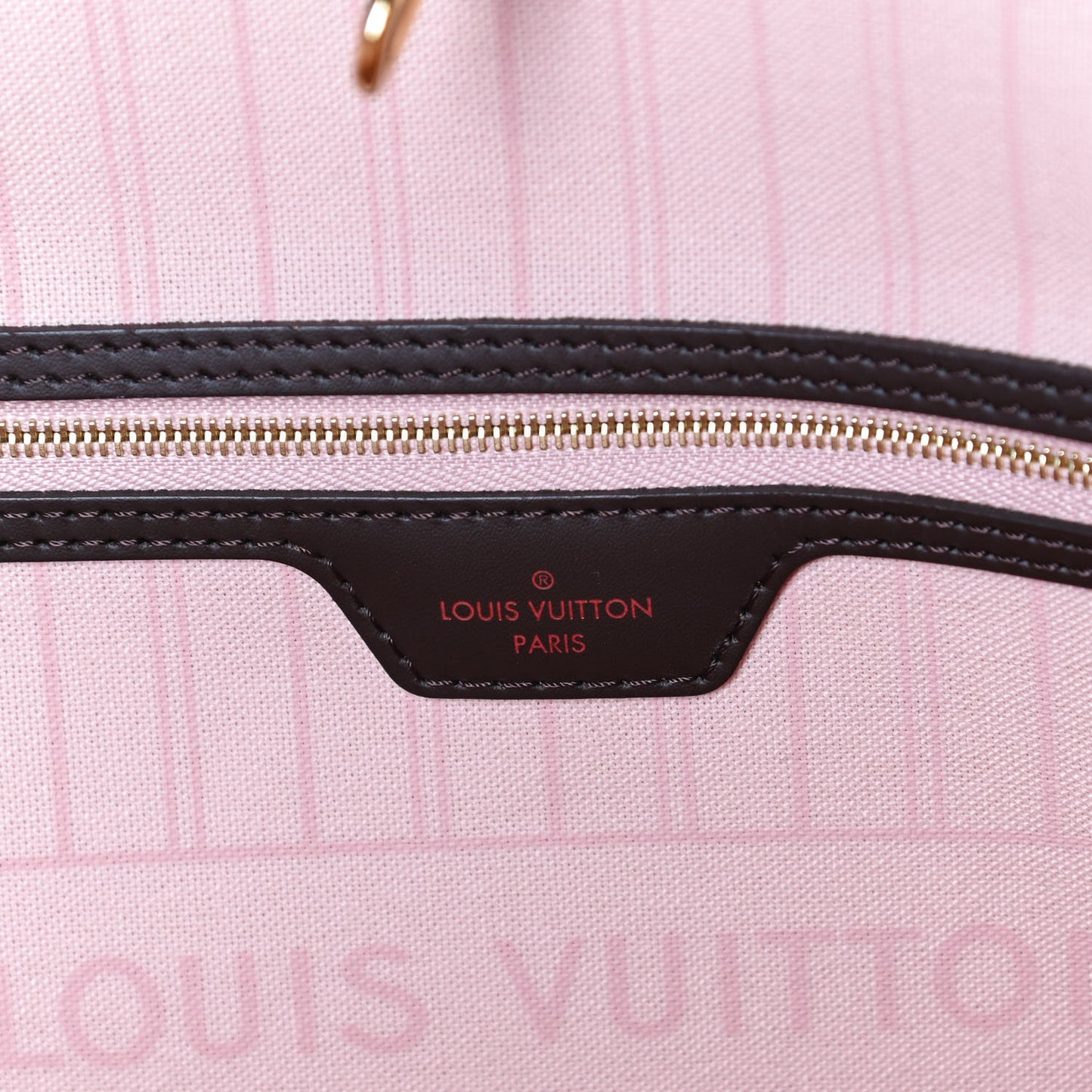 Damier Ebene Neo Neverfull MM Rose Ballerine