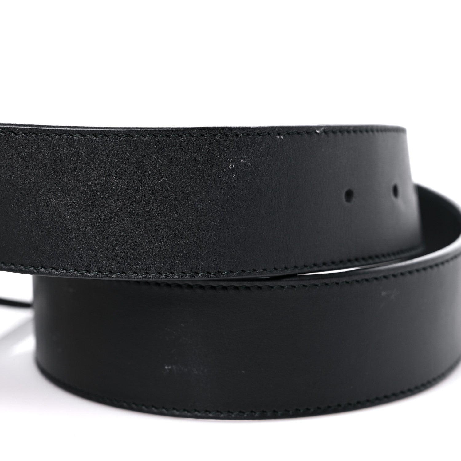 Gucci Calfskin Double G 40mm Belt 80 32 Black 5 of 6