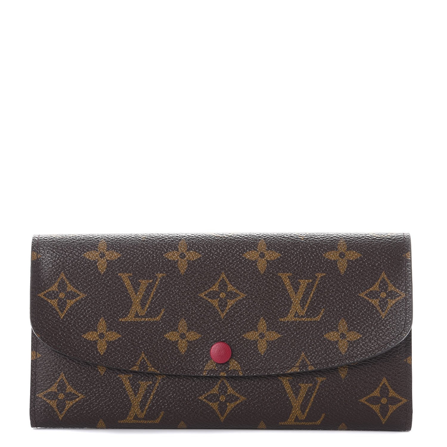Louis Vuitton Monogram Emilie Wallet Fuchsia 1 of 8