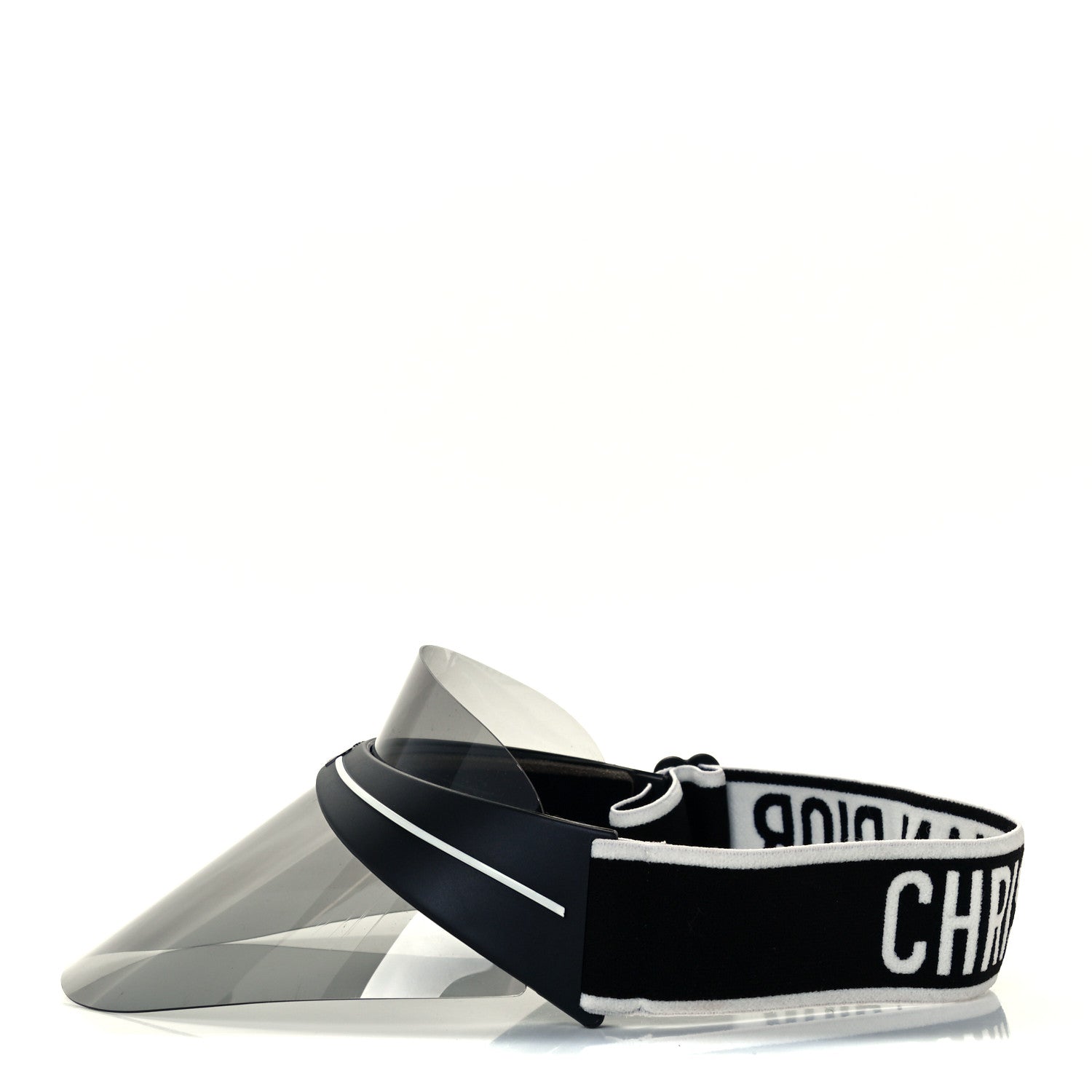 Christian Dior Mirrored DiorClub1 Sun Visor Black 3 of 7