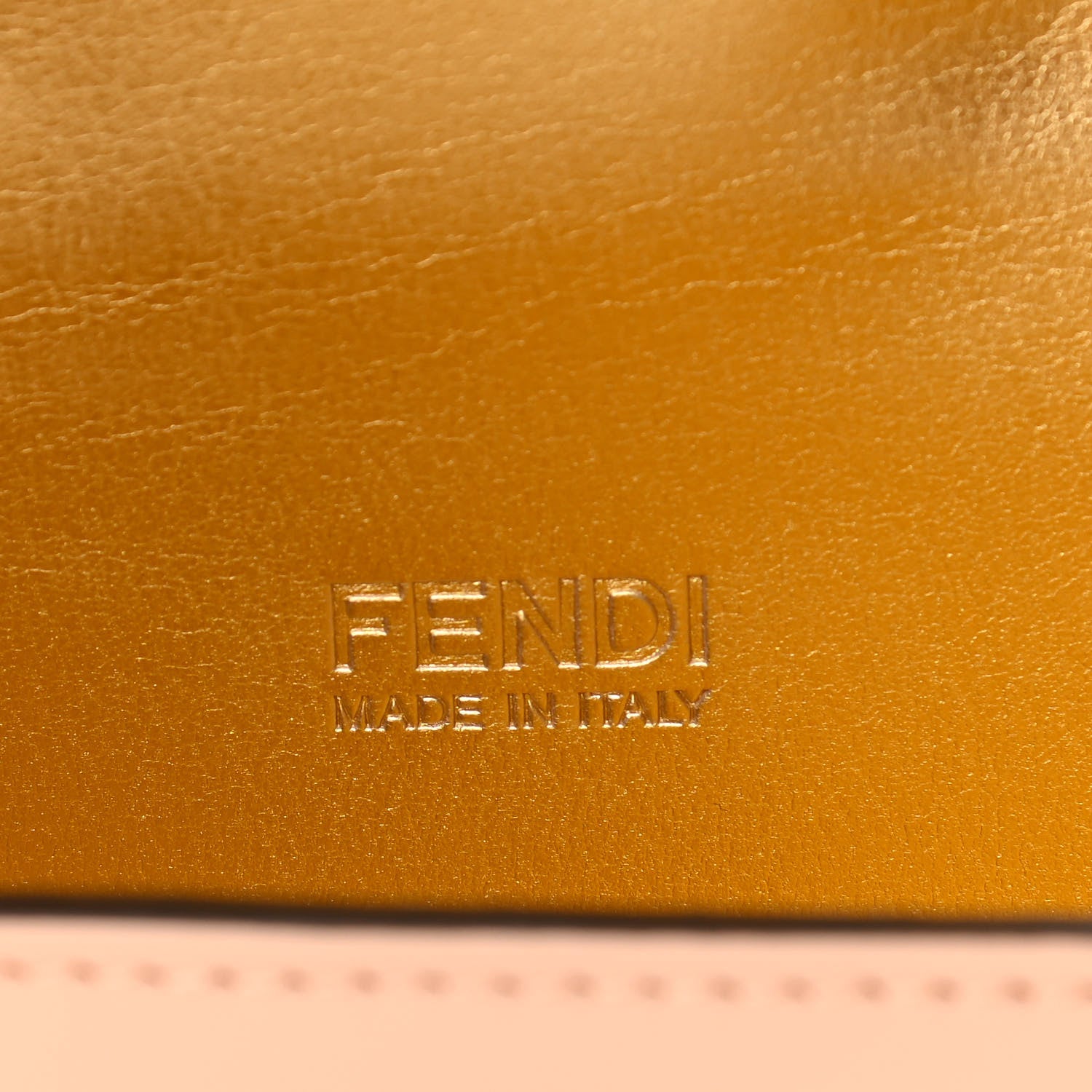 Fendi Vitello King Mini Cookie Hobo Bag Light Rose 6 of 9