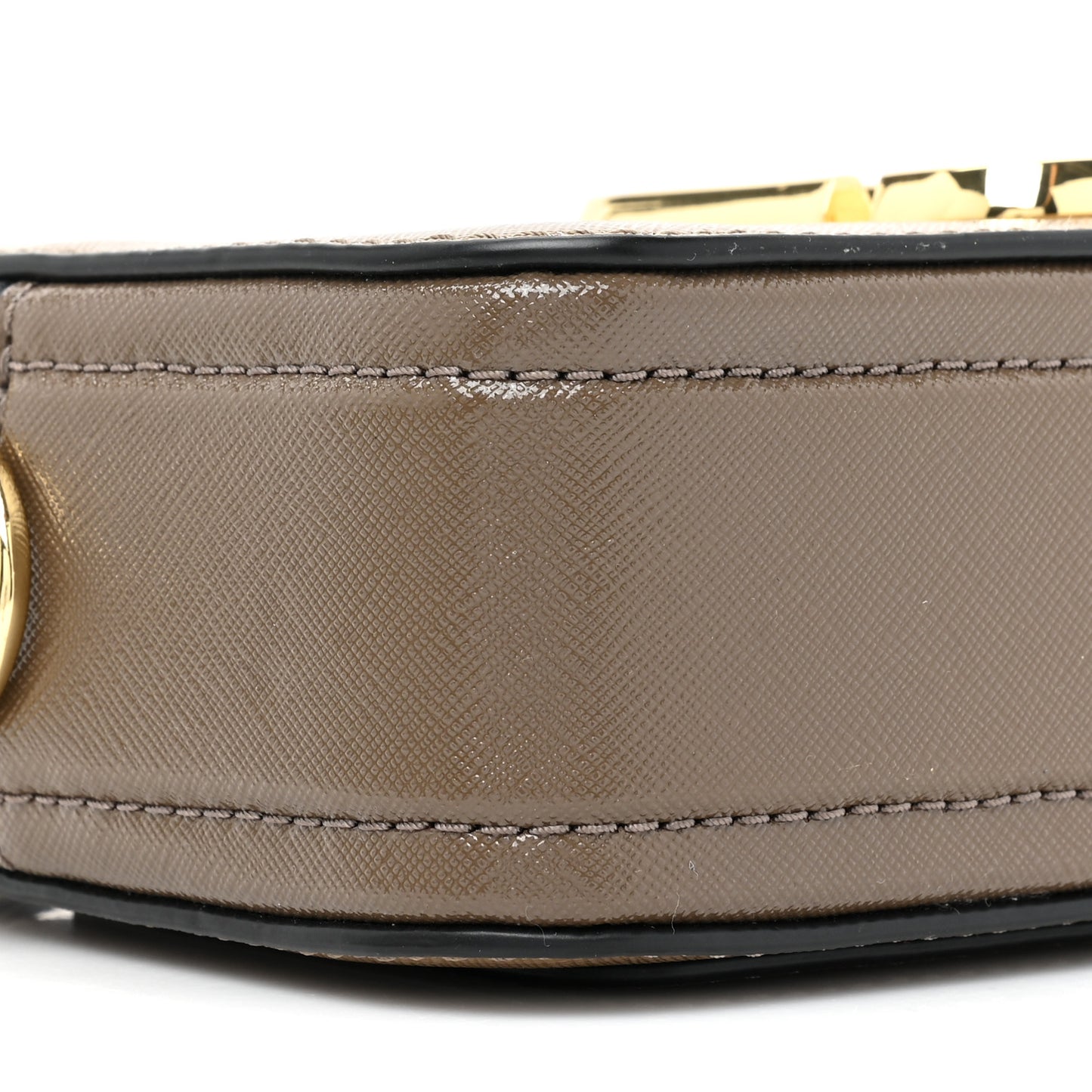 Saffiano Small Snapshot Camera Bag Sandcastle