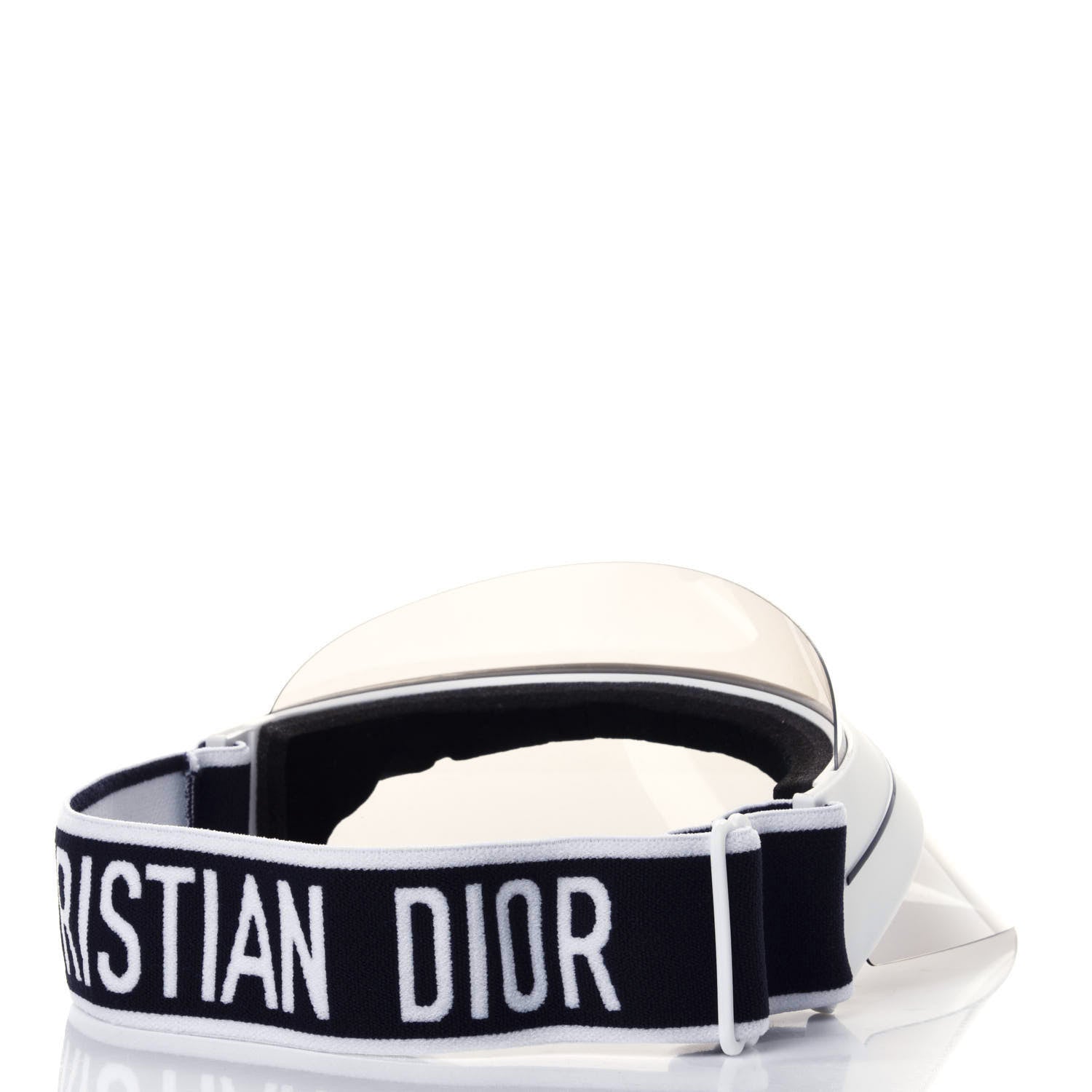 Christian Dior Mirrored DiorClub1 Sun Visor Navy 3 of 4