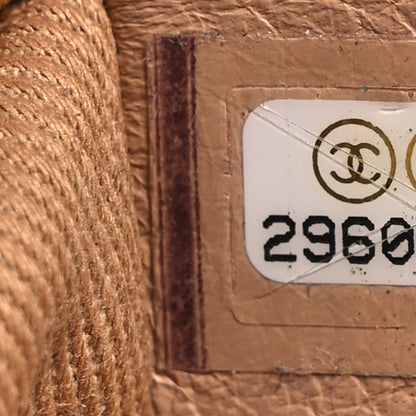 Chanel Mixed Fibers Calfskin Striped Small Deauville Tote Beige 7 of 10
