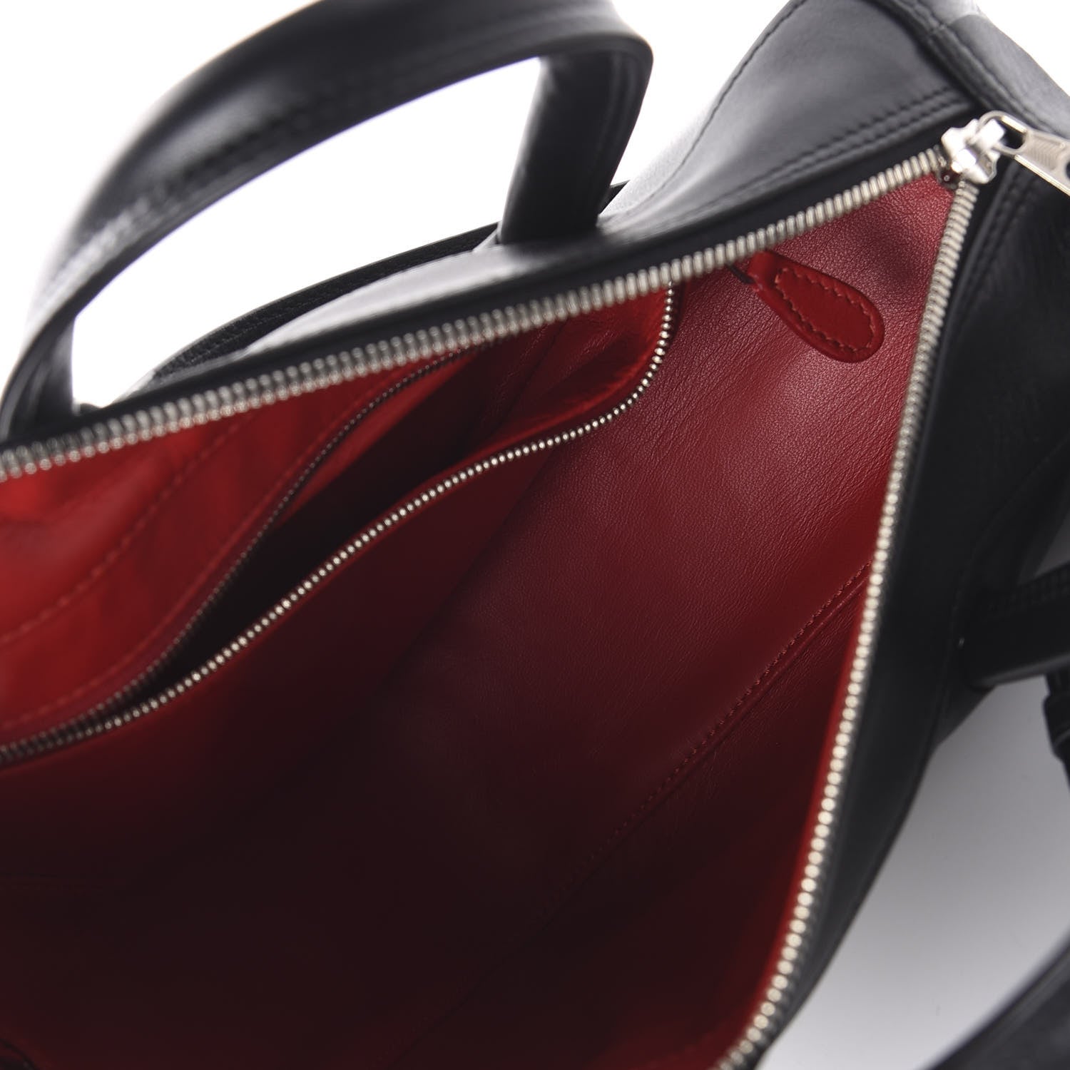 Balenciaga Calfskin S Triangle Duffle Black 5 of 9