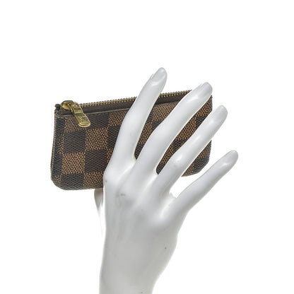 Louis Vuitton Damier Ebene Key Pouch 2 of 6